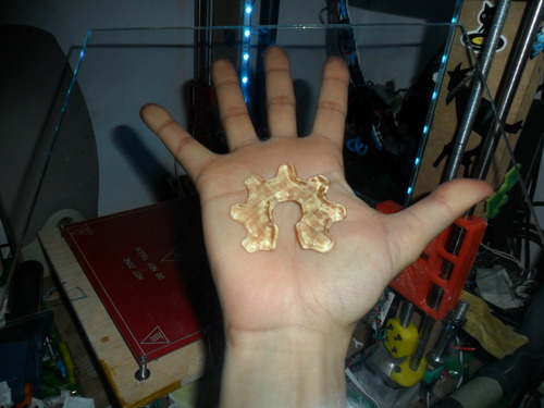 Gelatina impresa en 3D