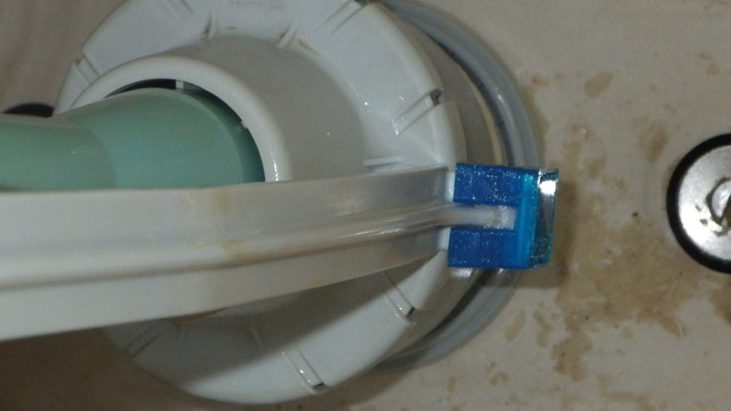 WC reparado!