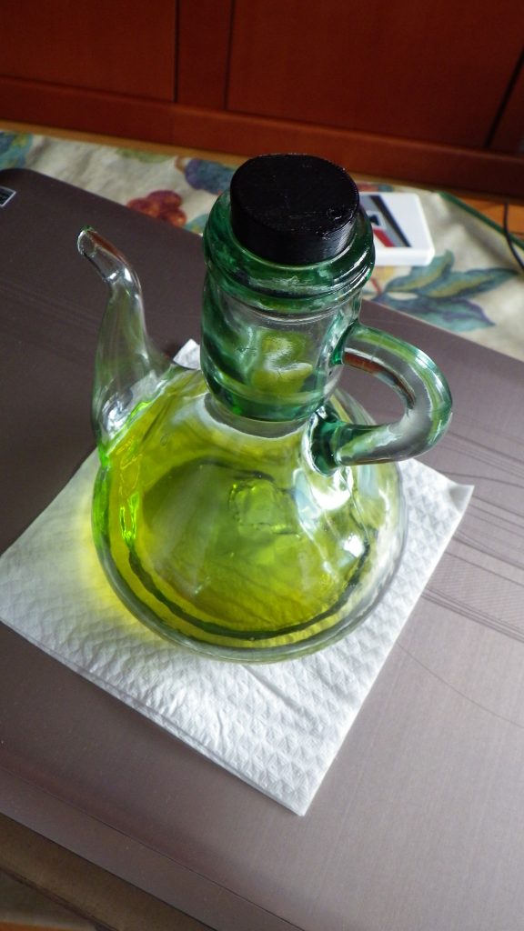 La aceitera y el tapón tuneado