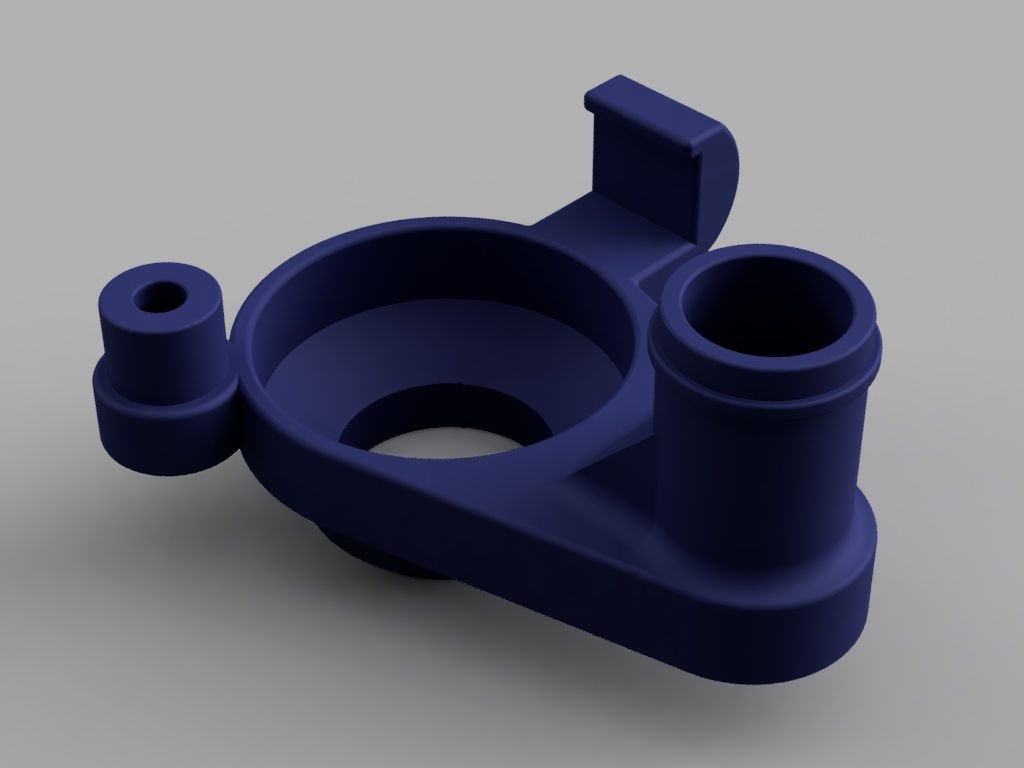 Soporte aspirador Stepcraft render