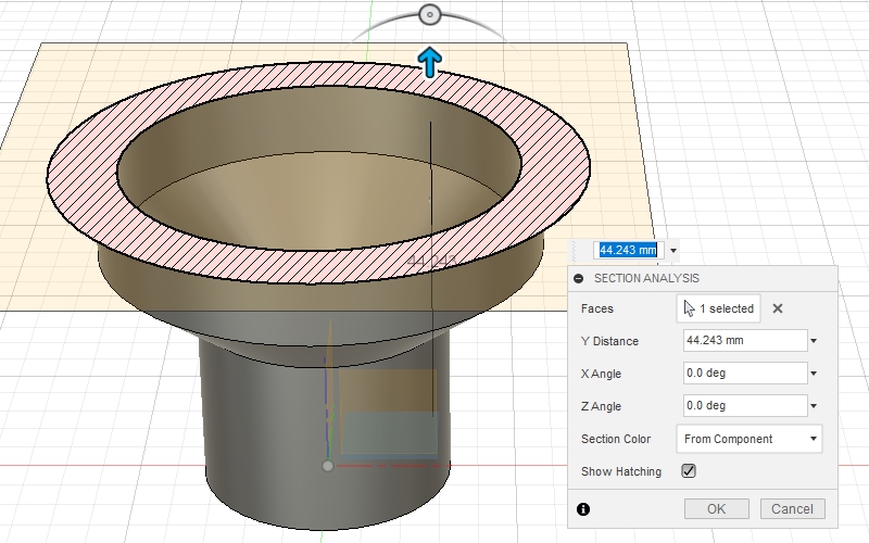 Section Analysis Fusion 360