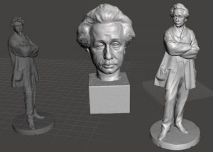 Meshmixer Einstein antes y después