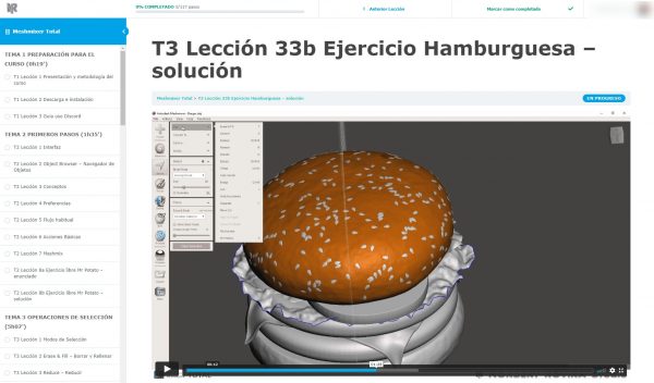 Plataforma e-learning Meshmixer