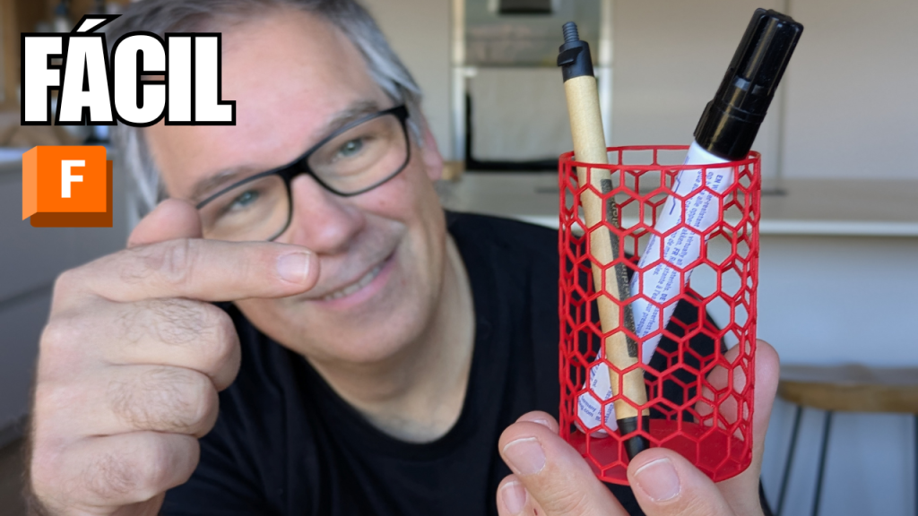 Portabolígrafos honeycomb en Fusion