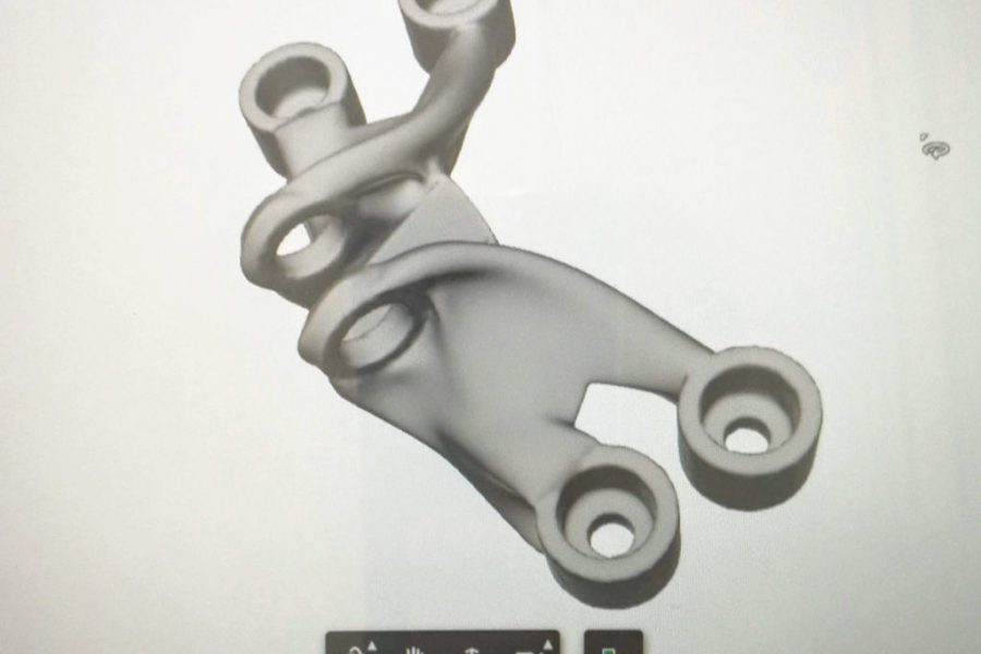 GE bracket Generative Design with Fusion 360