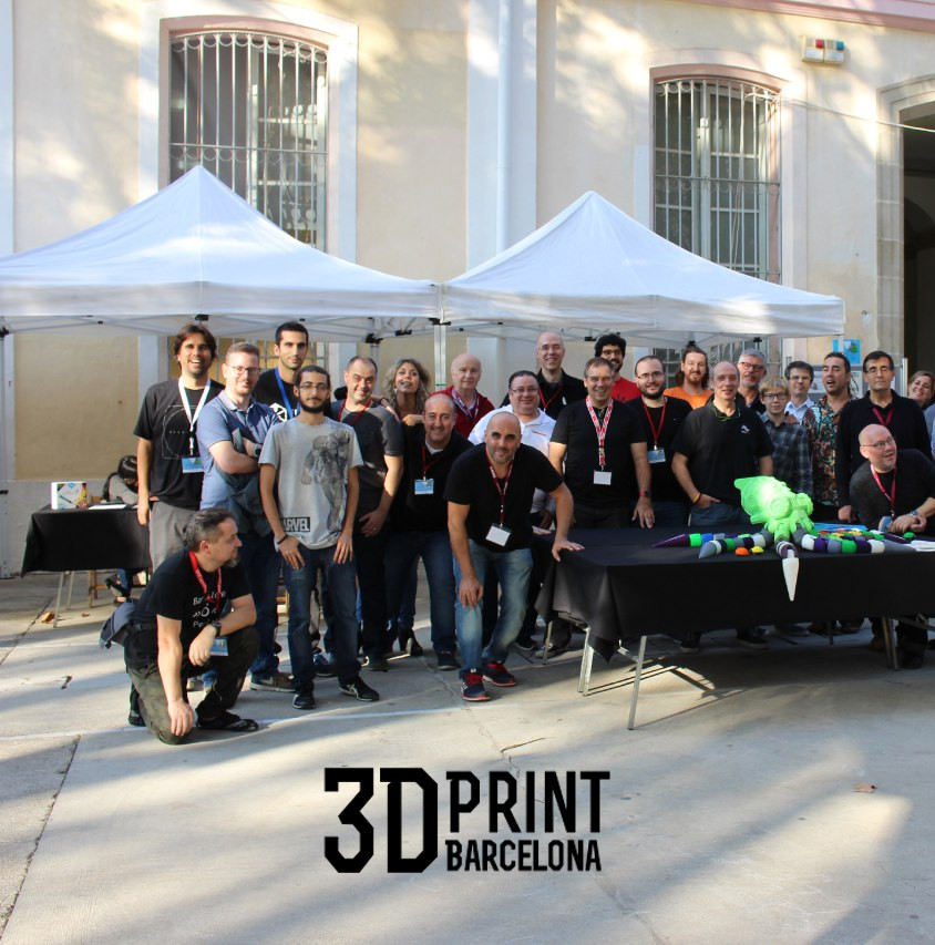 Foto grupo 3D Print Barcelona 2017