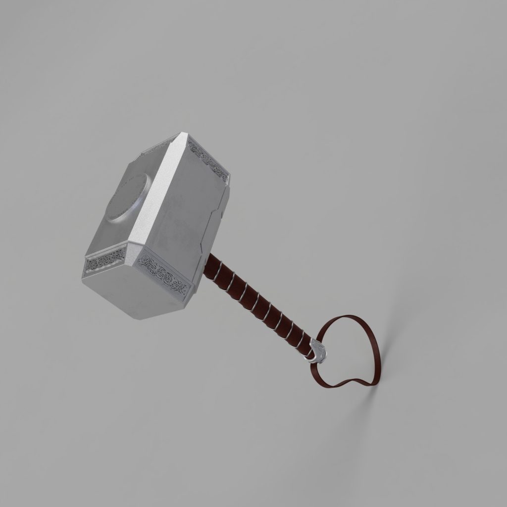 Thor hammer render