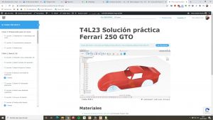 Lección Ferrari 250 GTO screenshot Fusion 360