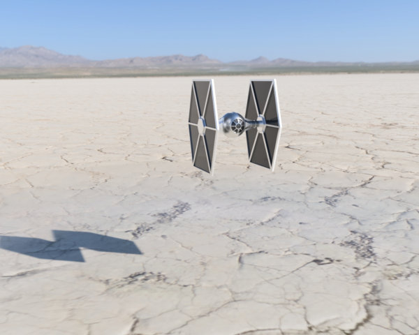 Tie Fighter en Fusion 360